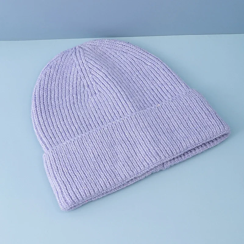 New Women’s Cuffed Ribbed Knit - Beanie Cuffed Knit ulasan dan harga