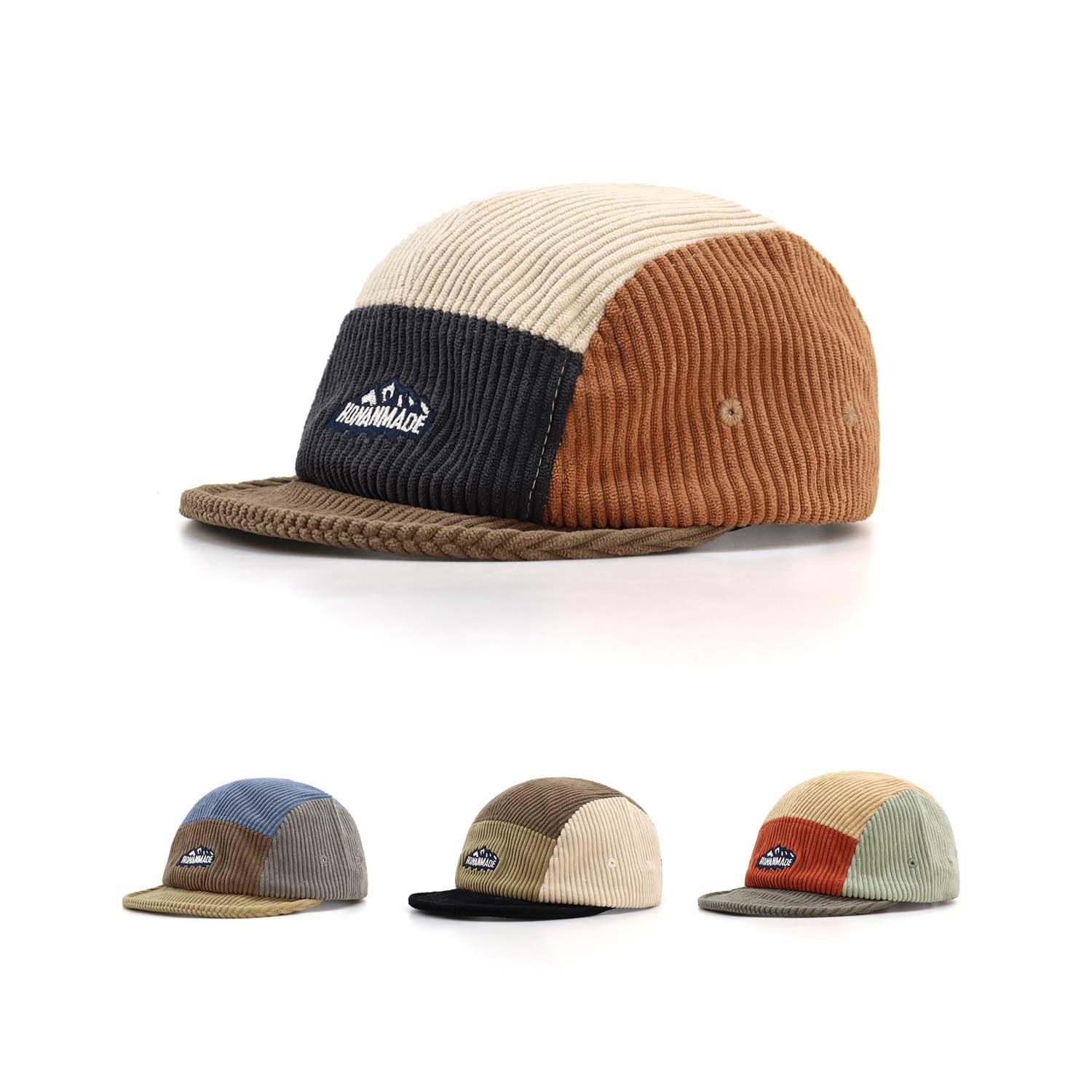 2026 Autumn Winter New Corduro - Corduroy Cap 5 Panel ulasan dan harga
